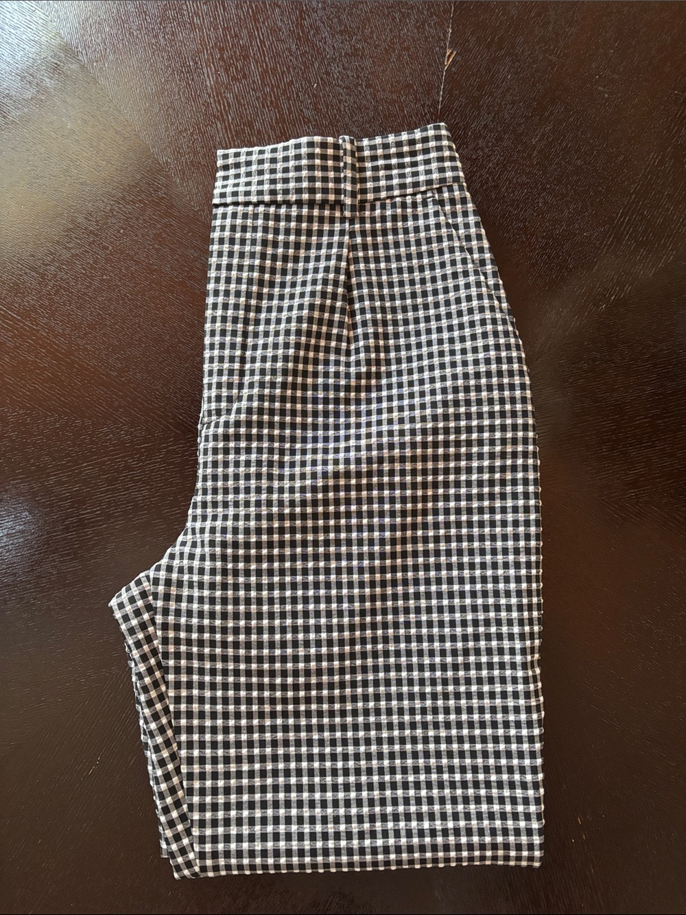 Zara Gingham Pants